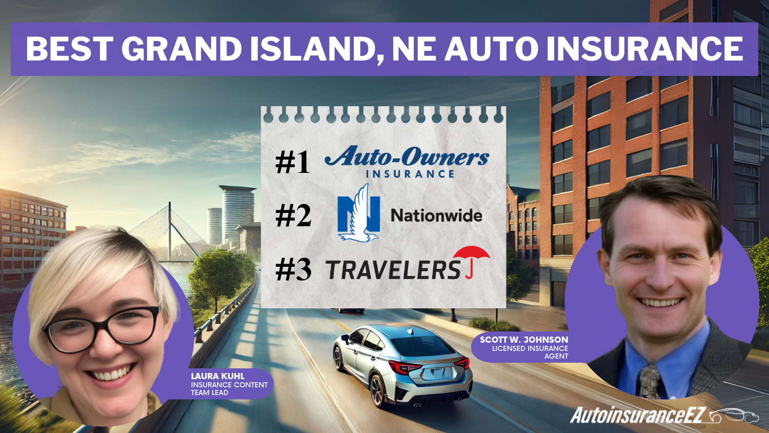 Best Grand Island, NE Auto Insurance: Auto-Owners, Nationwide, and Travelers