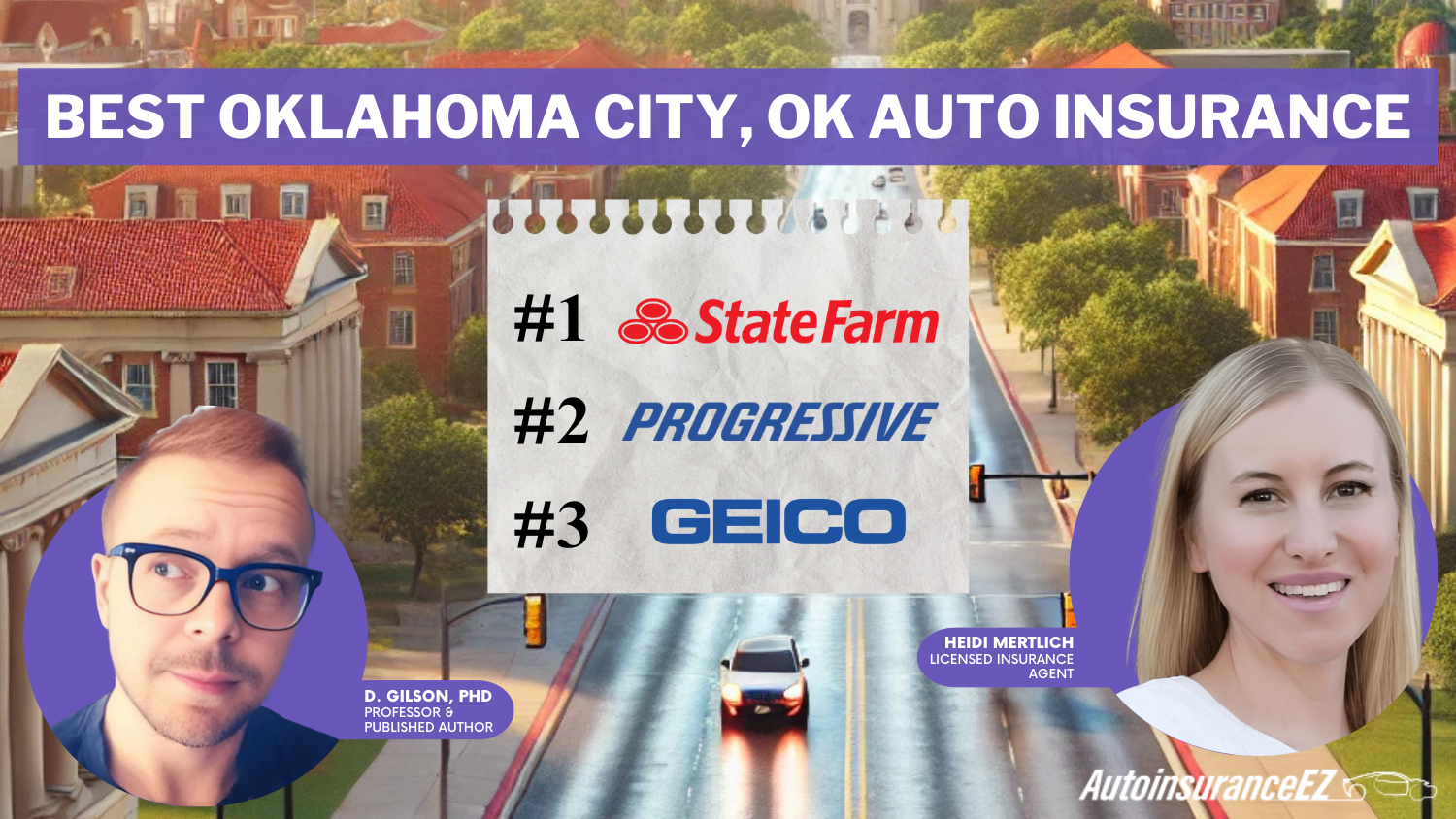 Best Oklahoma, OK Auto Insurance: State Farm, Progressive, and Geico
