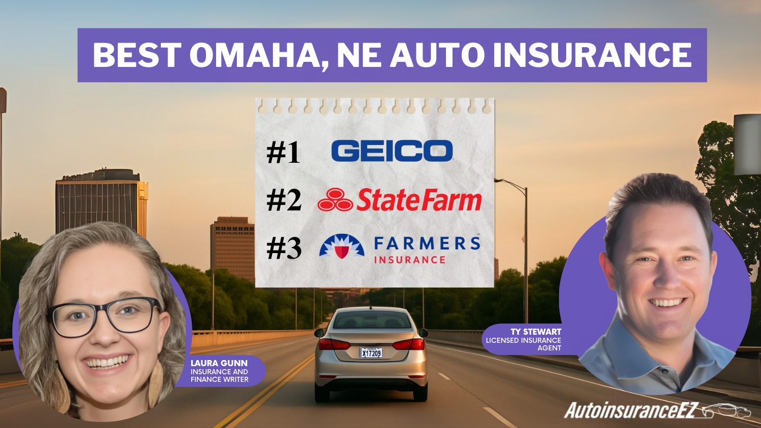 Geico, State Farm, and Farmers: Best Omaha, NE Auto Insurance