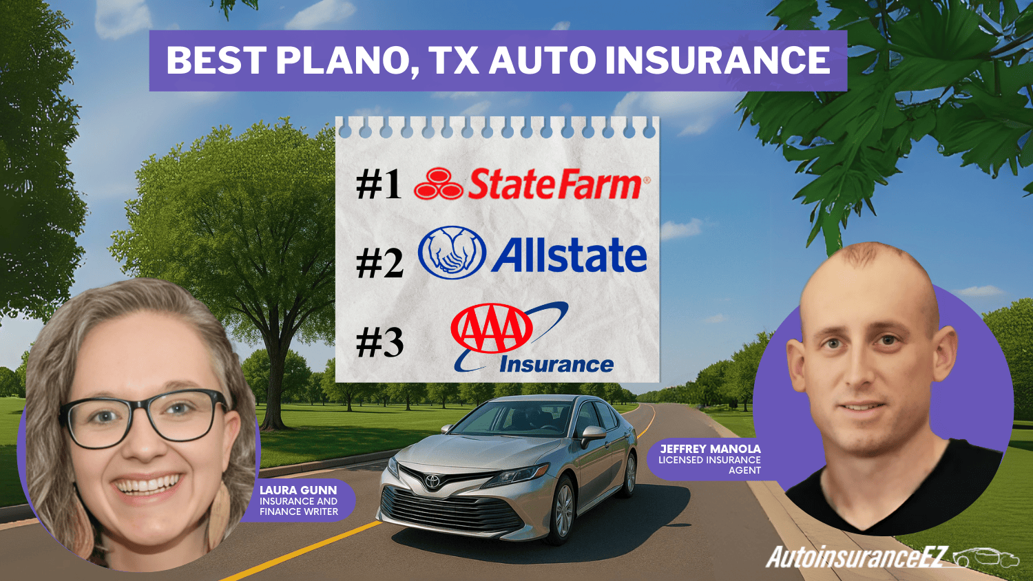 Best Plano, TX Auto Insurance: State Farm, Allstate, and AAA