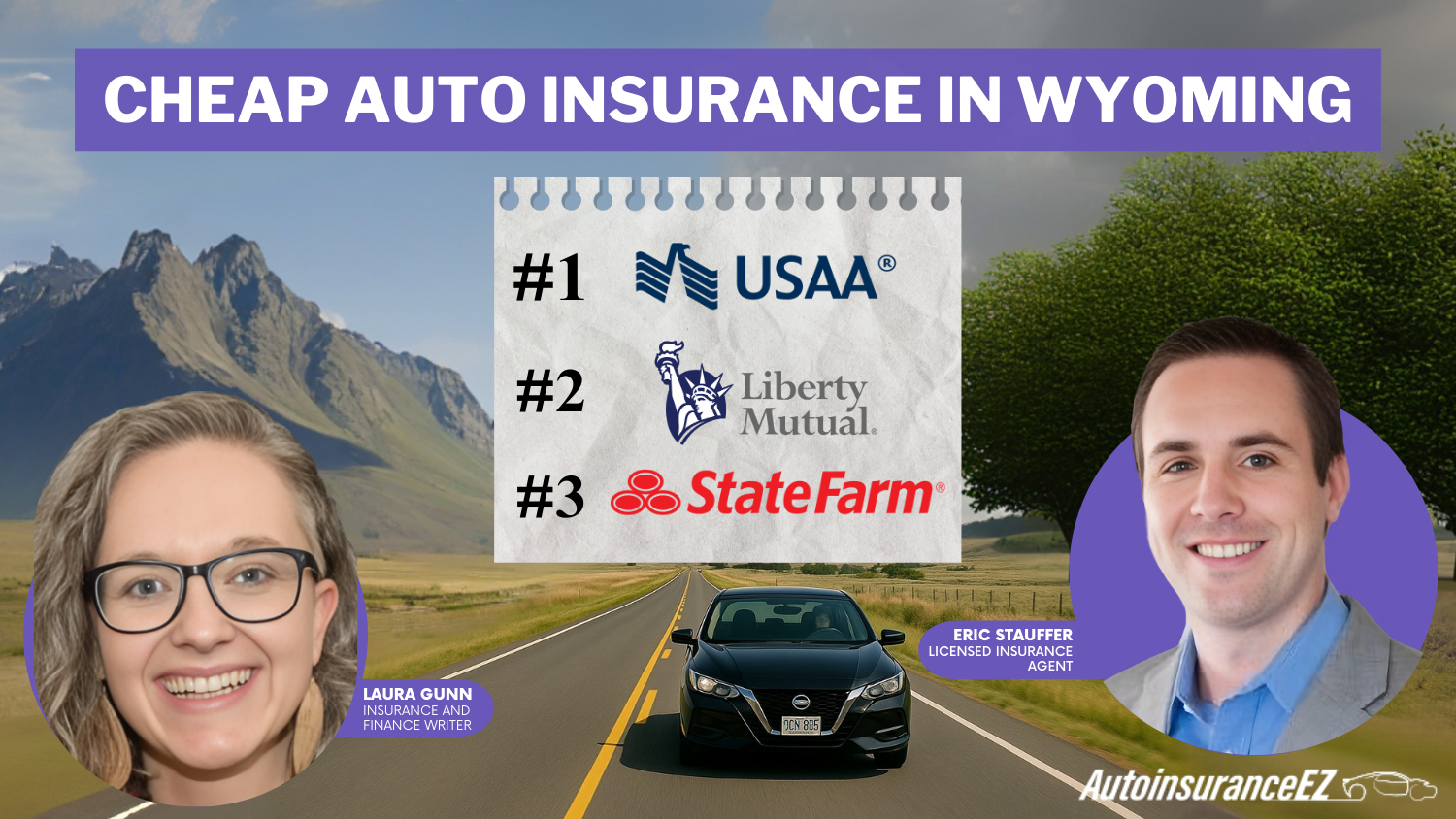 Cheap Auto Insurance in Wyoming: USAA, Liberty Mutual, State Farm